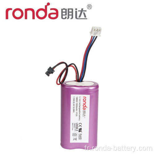 Batterie LIFEPO4 IFR18650 6.4 V 1,5 AH